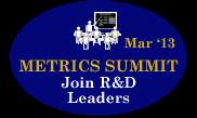 R and D Product Development Metrics Summit
