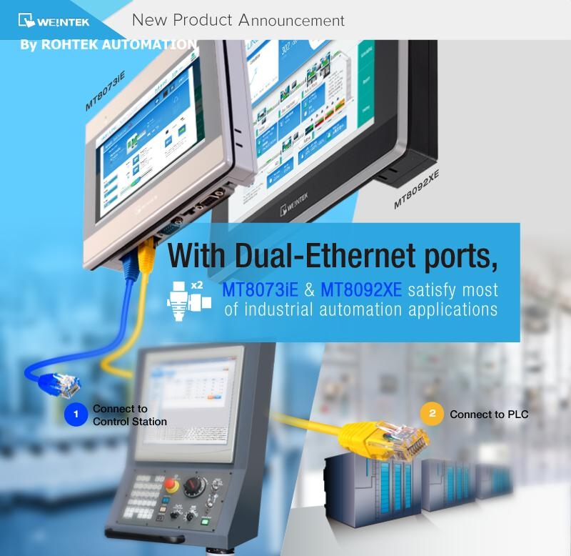 Hmi With Dual-ethernet Ports