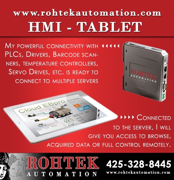 Hmi-tablet For Ipad By Rohtek Automation
