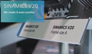 Sinamics V20 Is Even Smaller