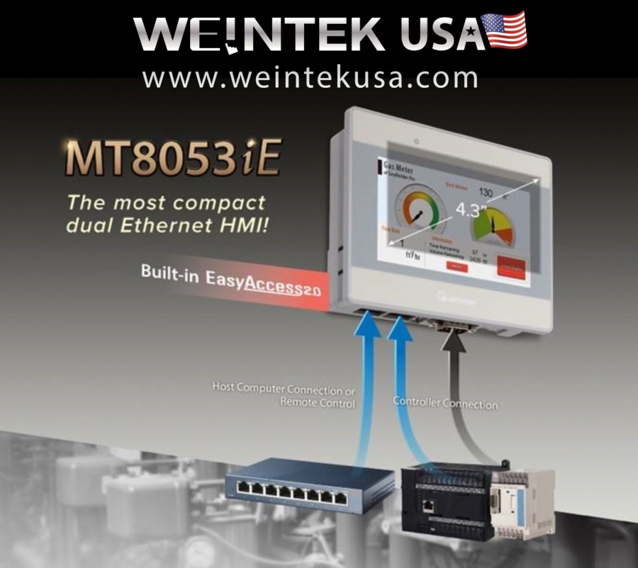 The Newest Hmi In Weinteks Dual Ethernet Family